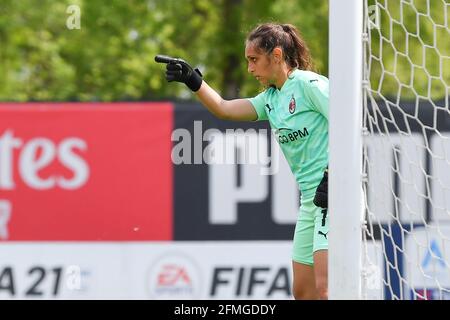 Alessia Piazza (AC Milan) during AC Milan vs ACF Fiorentina femminile,  Italian football Serie A Women match - Photo .LiveMedia/Francesco  Scaccianoce Stock Photo - Alamy