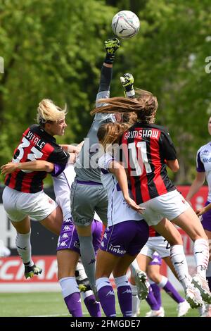 Christy Grimshaw (AC Milan) during AC Milan vs ACF Fiorentina femminile,  Italian football Serie A Women mat - Photo .LiveMedia/Francesco Scaccianoce  Stock Photo - Alamy