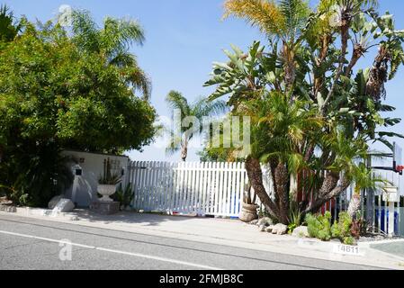 Los Angeles, California, USA 9th May 2021 A general view of atmosphere of musician/singer Machine Gun Kelly's home on May 9, 2021 in Los Angeles, California, USA. Photo by Barry King/Alamy Stock Photo Stock Photo