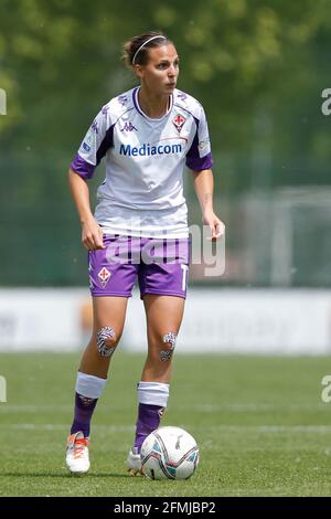 Milan, Italy. 09th May, 2021. Valery Vigilucci (ACF Fiorentina Femminile) during AC Milan vs ACF Fiorentina femminile, Italian football Serie A Women match in Milan, Italy, May 09 2021 Credit: Independent Photo Agency/Alamy Live News Stock Photo