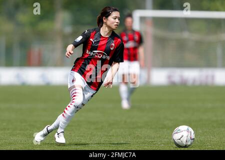 Yui Hasegawa (AC Milan) during AC Milan vs ACF Fiorentina femminile,  Italian football Serie A Women match, - Photo .LiveMedia/Francesco  Scaccianoce Stock Photo - Alamy