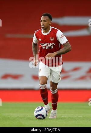 London, England, 9th May 2021. Gabriel of Arsenal during the Premier League match at the Emirates Stadium, London. Picture credit should read: David Klein / Sportimage Stock Photo