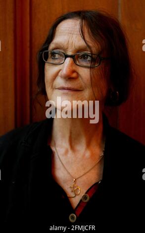 Julia Baird, sister of John Lennon, with the two acorns that John