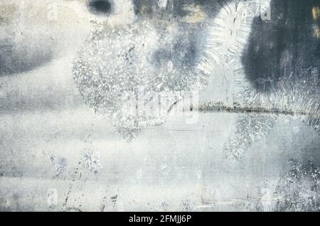 Picture of an old metal sheet, abstract background or texture. Stock Photo