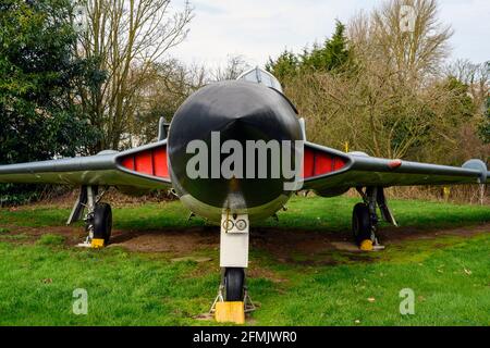Gloster Javelin FAW.9R Royal Navy fighter bomber Stock Photo