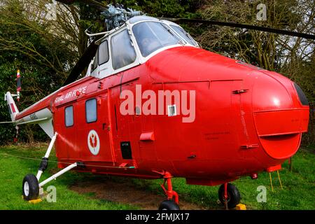 Westland Whirlwind helicopter Stock Photo