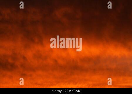 Clouds at sunset Stock Photo