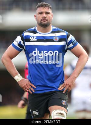 File photo dated 01-03-2020 of Bath Rugby's Elliott Stooke. Issue date: Monday May 10, 2021. Stock Photo