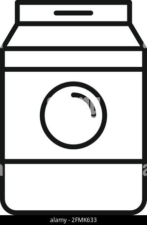 Agriculture compost icon, outline style Stock Vector