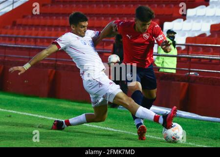 BUENOS AIRES, 9.05.2021: Huracan and Independiente plays for the