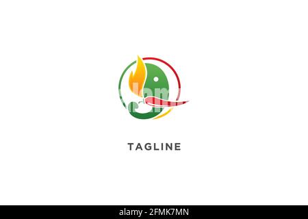 Elephant Logo Vector Template Illustration. Stock Vector