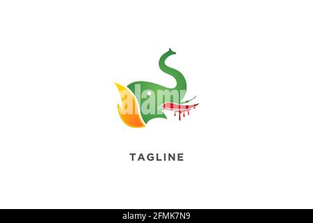 Elephant Logo Vector Template Illustration. Stock Vector