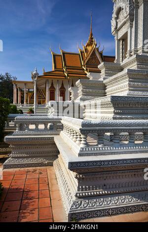The Throne Hall at the Royal Palace Phnom Penh Cambodia Stock Photo