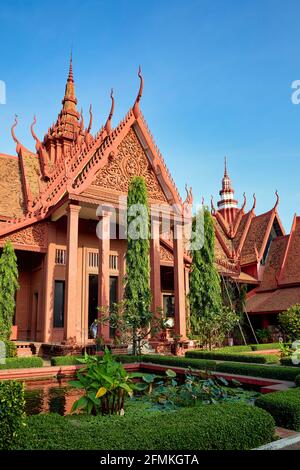 The National Museum of Phnom Penh Cambodia Stock Photo