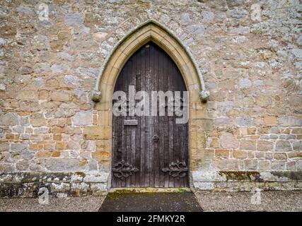 St Mary’s church Acton Burnell Stock Photo