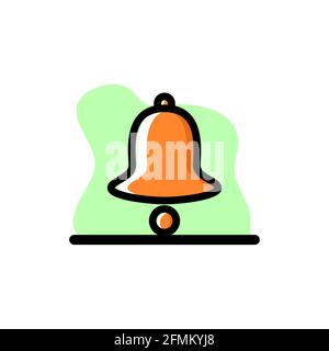 Bell Conceptual Icon Vector Illustration Design eps10 Stock Vector