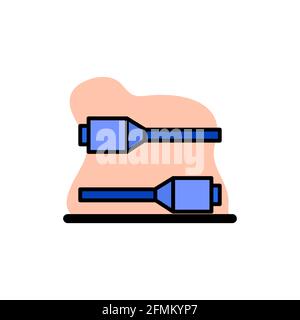 Cable Conceptual Vector Illustration Design Icon eps10 Stock Vector