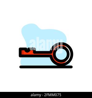 Conceptual Key Vector Illustration Design Icon Design eps10 Stock Vector