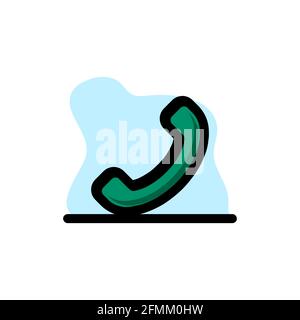 Telephone Icon Conceptual Vector Illustration Design eps10 great for any purposes Stock Vector