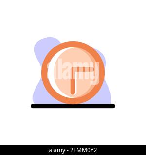 6 O Clock Time Conceptual Icon Vector Illustration Design eps10 Stock Vector