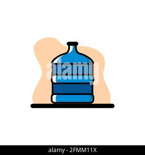 Water Galloon Vector Illustration Icon Design Conceptual eps10 great for any purposes Stock Vector