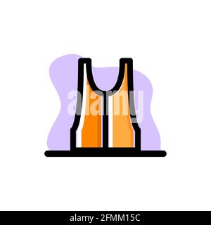 Tank Top Conceptual Vector Illustration Design Icon eps10 great for any purposes Stock Vector