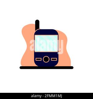 Mobile Phone Conceptual Vector Illustration Design Icon eps10 great for any purposes Stock Vector