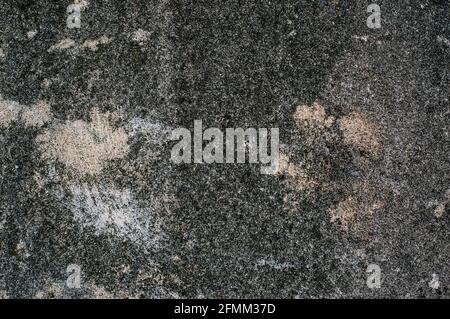 gray concrete wall with stains for background Stock Photo
