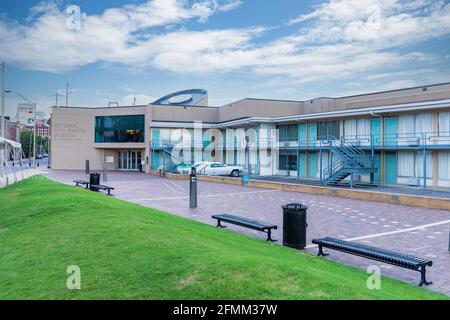 Memphis, TN / USA - September 3, 2020: The National Civil Rights Museum at the Lorraine Motel in Memphis, TN where Martin Luther King, Jr was assassin Stock Photo