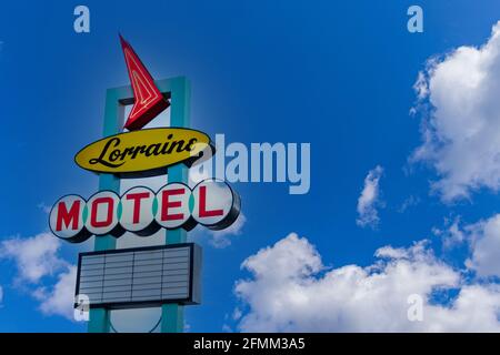 Memphis, TN / USA - September 3, 2020: The Lorraine Motel in Memphis, TN where Martin Luther King, Jr was assassinated. Stock Photo