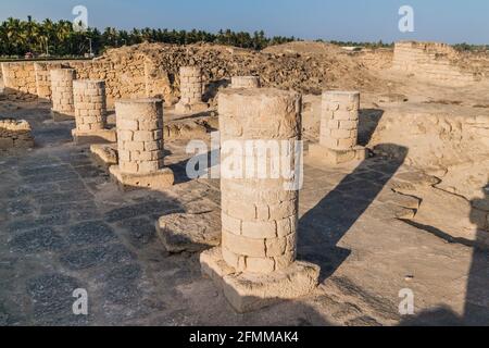 Archaeological site Al Baleed in Salalah, Oman Stock Photo