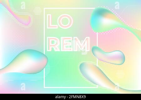 Abstract fluid background Stock Vector