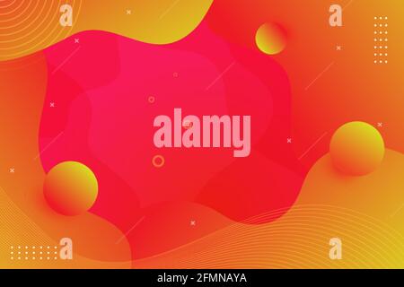 Abstract orange background Stock Vector