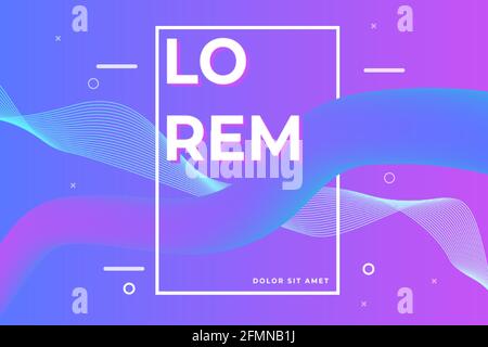 Abstract fluid background Stock Vector