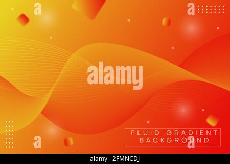 Abstract orange background Stock Vector