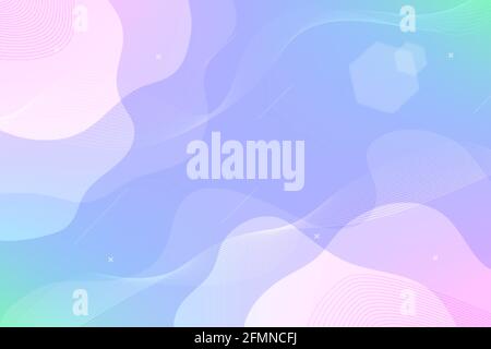 Abstract fluid shape background Stock Vector