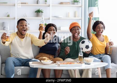 Emotional African American Football Fan With Face Free Stock Photo and  Image 354079578