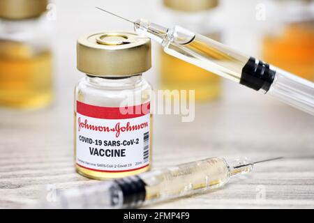 Covid Vaccine Of Johnson And Johnson, Symbolic Image