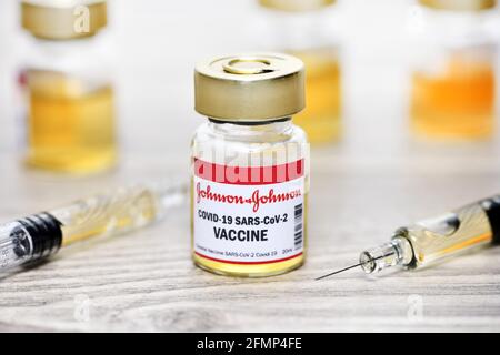 Covid Vaccine Of Johnson And Johnson, Symbolic Image