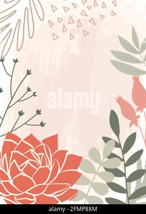 Modern universal art templates. Suitable for greeting cards, holiday cards, corporate cards and invitations. Abstract design. Vector illustration. Doo Stock Vector