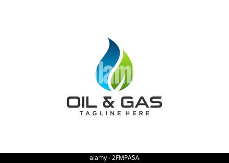 Business emblem drop water flame icon. Stock Vector