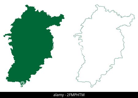 Seoni district (Madhya Pradesh State, Jabalpur division, Republic of ...