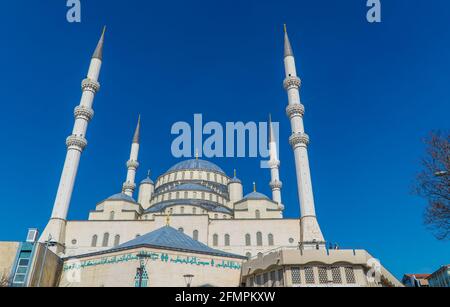 Kocatepe Mosque in Ankara, Turkey Stock Photo