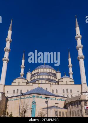 Kocatepe Mosque in Ankara, Turkey Stock Photo