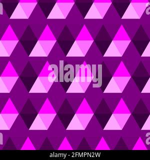A pattern consisting of geometric shapes. Vector seamless illustration. Stock Vector