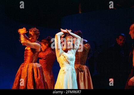 the ball scene: Alexandra Gilbreath (Juliet) in ROMEO AND JULIET by ...