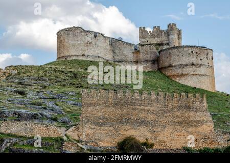 Berlanga de Duero Castle, Soria Province, Castile and Leon, Spain Stock Photo