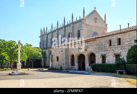 Carthusian monastery, Cartuja de miraflores monastery in Burgos  Spain Stock Photo