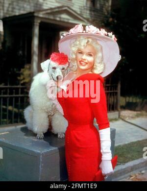 JAYNE MANSFIELD (1933-1967) American film actress about 1957 Stock Photo