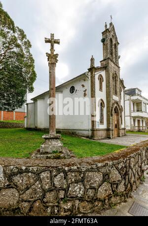 Chapel of Our Lady of Guadalupe in Villalba Lugo, Spain Stock Photo